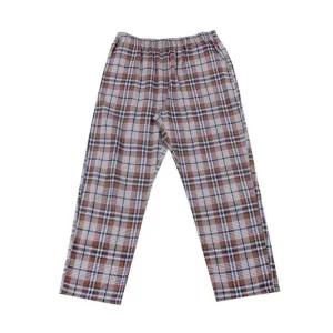 [갤러리아] 비비안 선염 기모체크 순면 남성파자마 EZ2950P/BL