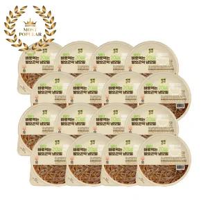 빼빼곤약 바로먹는 발효곤약 냉모밀 메밀소바 350g 16개