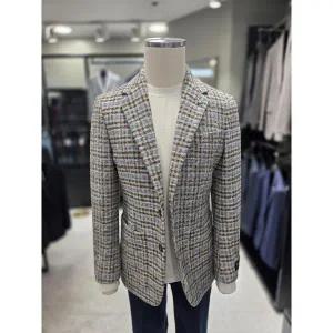 [지이크]파렌하이트 세이브존03 파렌하이트 가을 겨울 아이보리 로마 깅업체크 져지 자켓 (S42549969)