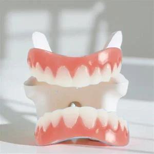 실리콘 틀니 가짜 이빨 미용 의치 교정기 임시치아