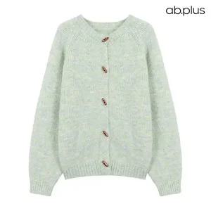 [ab.plus] 보카시 우드 버튼 라운드 가디건 (LSA1MY39A)