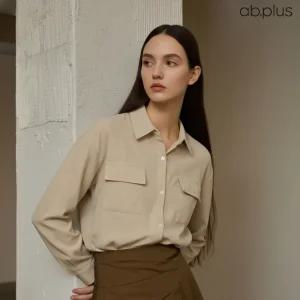 [ab.plus] 코듀로이 포켓 셔츠 (LSA1MB31A)