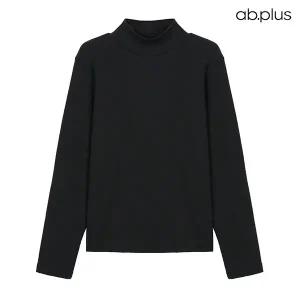 [ab.plus] 골지 스판 하프넥 폴라 티셔츠 (LSA1MW35A)