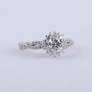 [샤밍주얼리]3부 5부 다이아 반지 루미에르 천연 GIA 기념일 선물 웨딩 프로포즈 결혼 18K 고급