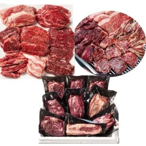 대한민국농수산 대용량 소고기 모듬 캠핑음식 살치 갈비 부채 토시살 우삼겹