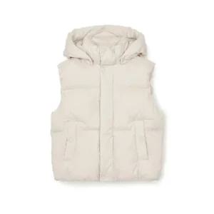 MLB키즈조끼 GQC 7ADVB0146-50CRM 베이직 스포티브 유로피안 덕다운 조끼 뉴욕양키스