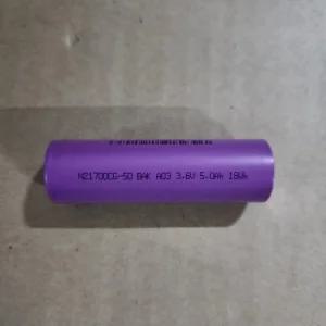 미사용 3.6V 5000mAh 19A방전 21700 BAK A03