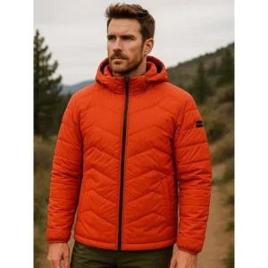 [하프클럽]남성무빙방풍중경량패딩점퍼레드1MQJDW1003