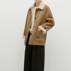 갤러리아 [쉬즈미스]베이직루즈핏하프무스탕