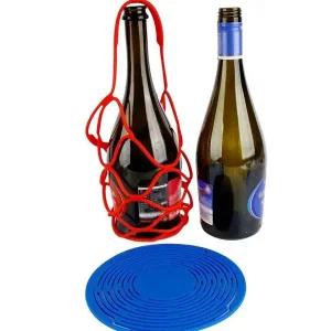 [골드스마일]음료 수납 캐리어 실리콘 이동가방 칠링백 PT병 보관함