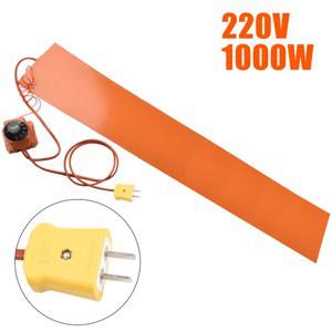 온열 실리콘 가열 패드 온도조절기 온도 컨트롤러 포함 기타 사이드 벤딩용 110 220V 1000W 15x91 5cm