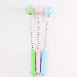 [골드스마일]스프링안마봉 용수철 골프공 색상랜덤안마봉 골프공안마봉