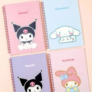 [셀러에이드]산리오 캐릭터 노트북 커버 노트 귀여운 스케치북 랜덤 선물