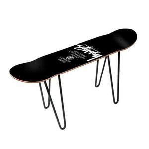 스케이트 보드 의자 벤치 테이블 매장 디자인 소품 카페 스튜디오 검정 모던 받침대 브래킷