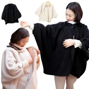 아기 외출 겨울 바람막이 1개 워머 방한 추위 보온 아기망토 외출용품 국산 판쵸 가리개