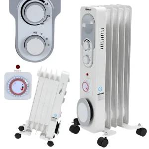 추운 겨울 보온 히터 1개 라디에이터 욕실 베란다 사무실 병원 한파 방지 1.1KW 난방기