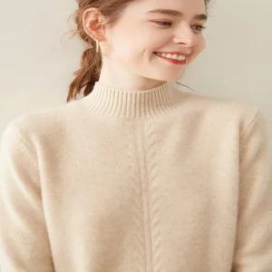 캐시미어 100 니트 라운드넥 레쉬 터틀넥 몽골 브이넥 고비 수아레 모크넥