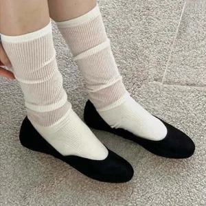 인기상품 여대생 봄 플랫 슈즈 치마 원피스 단화 구두 코디 [WFJIX0W_251115]