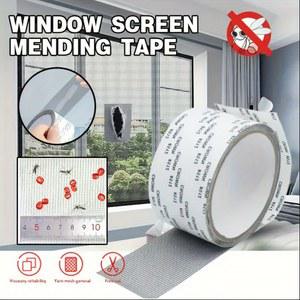 모기 방지 메쉬 창망 수리 테이프 찢어진 구멍 수리 방수 패치 네트 자가 접착 메쉬 테이프 도구
