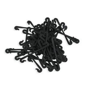 [콩심팥심]줄기고정 식물 후크고리 50P 식물고정끈 가든타이