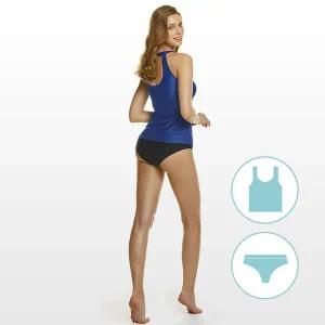 [하프클럽/] 홀터넥 투피스형 스윔수트 TM-FSE22_H