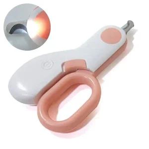 [골드스마일]소형 LED 램프 핑크 색상 발톱 깎이 미용기구 손톱 관리기