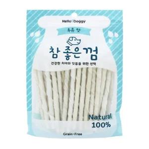 [골드스마일]우유맛 스틱 껌 헬로펫 도기용 간식 참좋은