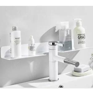 [골드스마일]욕실 수납 선반 60cm 블랙 세면대 정리대 화장실 다용도 수납선반