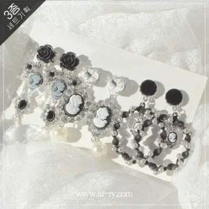 [골드스마일]은침 귀걸이 세트 여성 귀찌 3종