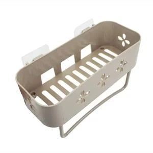 [골드스마일]욕실 타올걸이 부착형 선반 화장실 수납 샤워용품 정리대