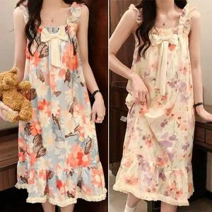 [골드스마일]골프가운 아트 샤워가운 면잠옷 원피스