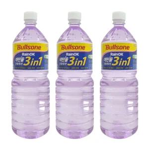 BULLSONE 불스원 3IN1 에탄올워셔액 1.8L X 3개