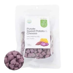 [골드스마일]강아지 한입 간식 자색고구마 치즈 130g 1P 트릿 스낵