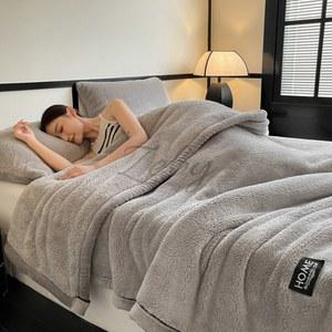 새로운 A급 하프 부드럽고 따뜻한 낮잠용 플리스 담요 소파 겨울 가을 사이드