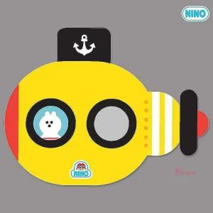 니노 보드 노랑 잠수함 미러tuv559