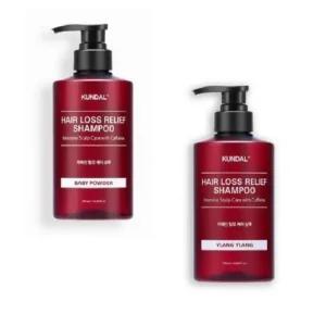 [쿤달] 쿤달 카페인 탈 모샴푸 베이비파우더 500ml x1+ 일랑일랑 500ml x1
