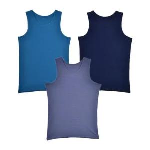 [아우트]민소매 빅사이즈 3매입 스판런닝95 110까지