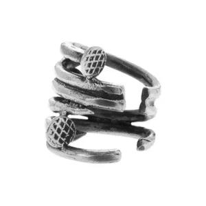 더블 NAIL 귀찌 G-SPEA2 925