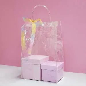 가방 바캉스 백 꽃 PVC 비치백 데일리백 똑