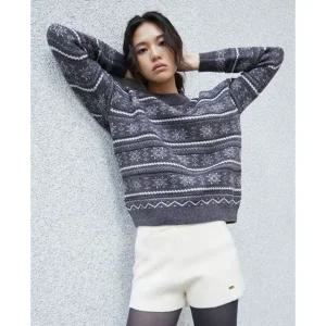 [갤러리아] [LAP]노르딕 단가라 배색니트 (AR4KHB63)