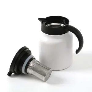 티웨어 온도표시 보온주전자(900ml) (화이트)보냉포트 생활용품 가정용품 생필품