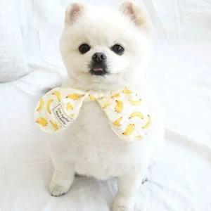 강아지 스카프 M 2색 애견 악세사리 목도리 머플러 강아지악세사리