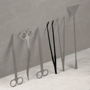 [골드스마일]굽은형 먹이용 사육 파충류 먹이급여기 27cm 집게 먹이