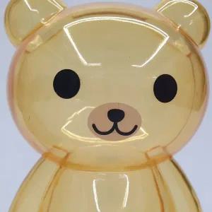 투명 곰돌이 저금통 대형 돼지저금통 투명돼지저금통