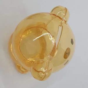 투명 곰돌이 저금통 소형 돼지저금통 투명돼지저금통