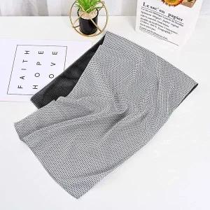 [골드스마일]운동수건 스포츠타월 쿨타올 스포츠쿨타올 그레이운동타월