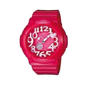 지샥 베이비지 핑크 분홍 네온 다이얼 레진시계 스포츠시계 BGA-130-4B