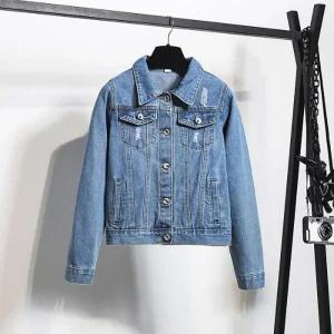 [라일리여성의류] Rly 청자켓 여성후드데님자켓 자켓 여자후드청자켓 여