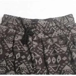 [라일리여성의류] Rly 기모 일바지 폴리네시안 편안한밴딩바지 밴딩팬츠