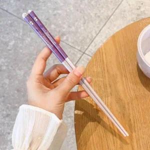 캐릭터 일식 젓가락 세트 쿠로미 귀여운 일본식 젓가락